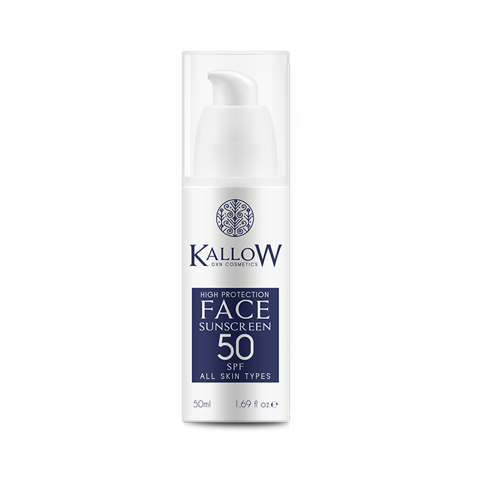 DXN KALLOW ΥΨΗΛΗΣ ΠΡΟΣΤΑΣΙΑΣ ΑΝΤΙΗΛΙΑΚΟ ΠΡΟΣΩΠΟΥ SPF 50+